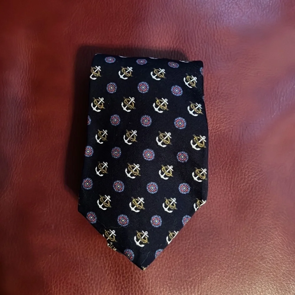 Tango Nautical Print Tie-54”